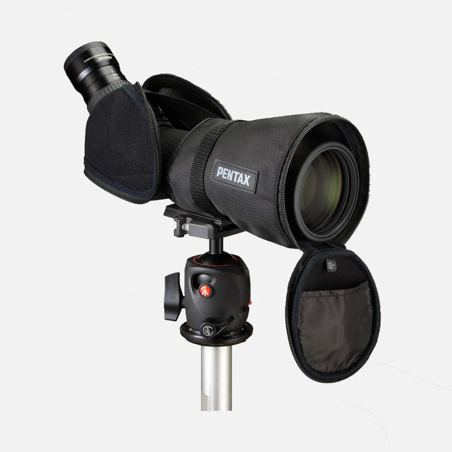 fernrohr Pentax PF-85EDA mit Tasche + XL 8-24mm Zoom-Okular 