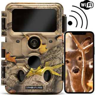 Camouflage EZ60 Wi-Fi Jagdkamera - An Smartphone senden 
