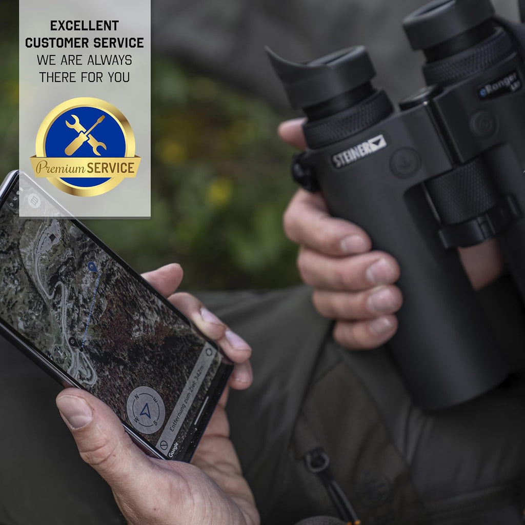 fernglas Steiner eRanger LRF 10x42 integrierter Entfernungsmesser 