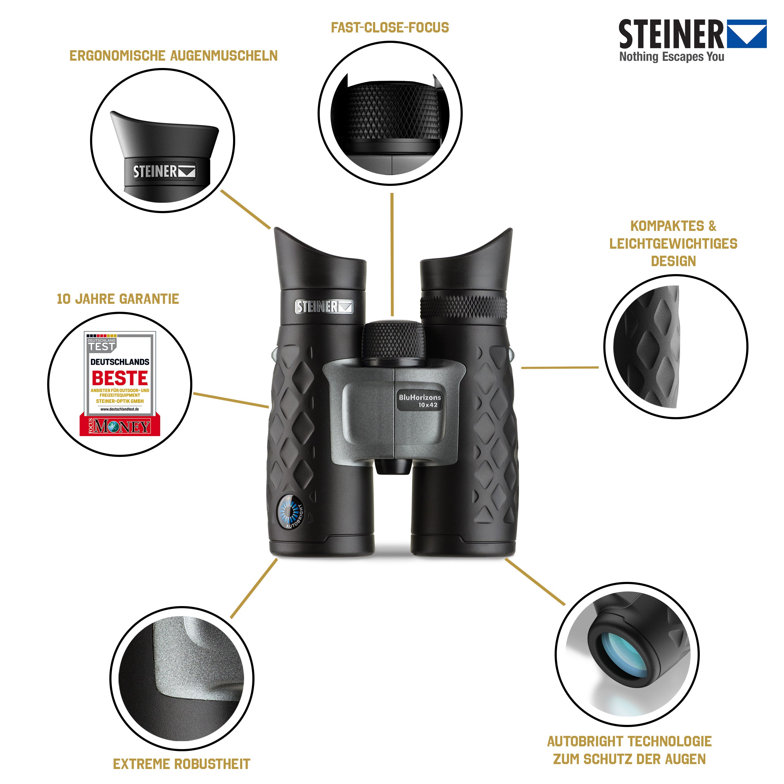 fernglas Steiner BluHorizons 10X42 