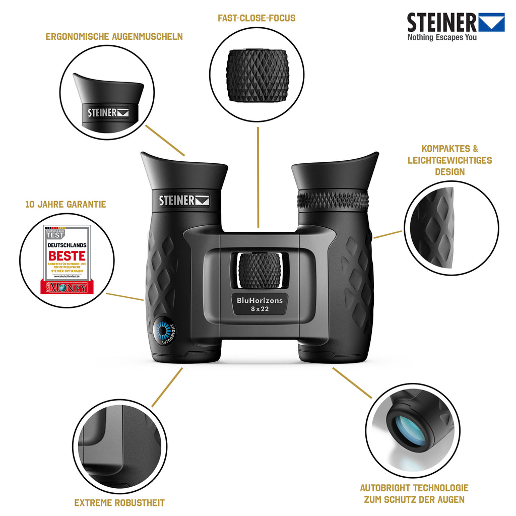 fernglas Steiner BluHorizons 8X22 