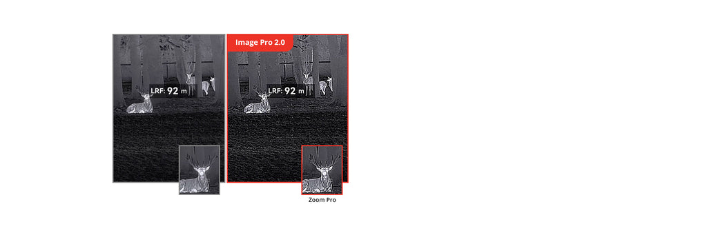 monokular Wärmebildgerät Hikmicro Falcon 2 FQ50LV 2.0 mit Entfernungsmesser 