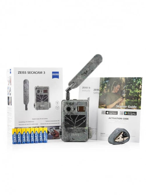 Fotofalle ZEISS Secacam 3er-Pack Solarpanel 