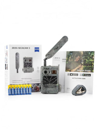 Fotofalle ZEISS Secacam 3er-Pack Solarpanel 
