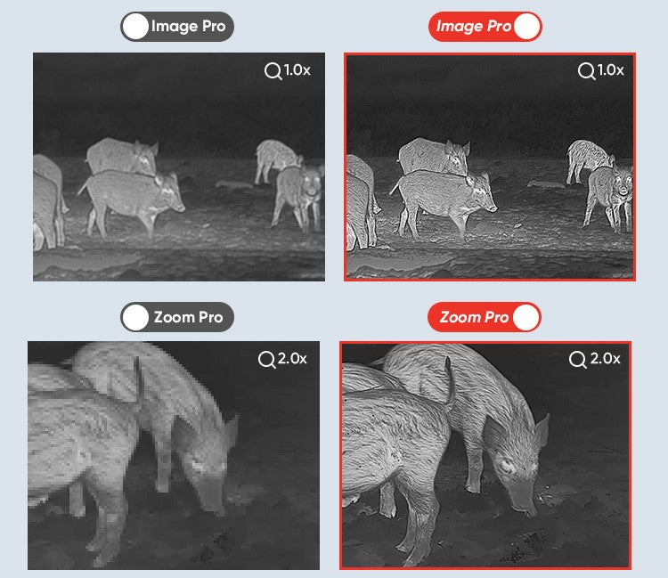 monokular Wärmebildgerät Hikmicro CONDOR CQ50LV2 mit Laser-Entfernungsmesser 