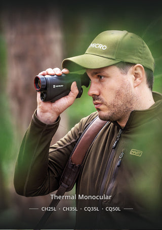 monokular Hikmicro CONDOR CH35L Wärmebildgerät mit Laser-Entfernungsmesser 