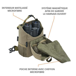 Bushnell-Geschirr mit Bauchtasche 