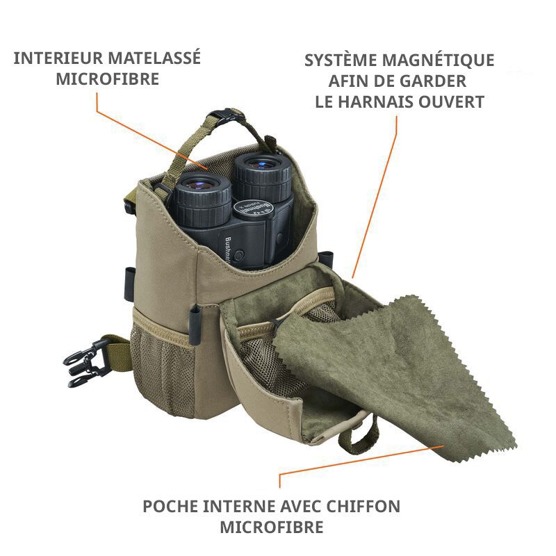 Bushnell-Geschirr mit Bauchtasche 