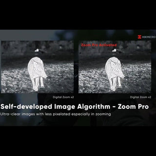 fernglas Optik und Wärmebild mit Entfernungsmesser Hikmicro HABROK HQ35LN 