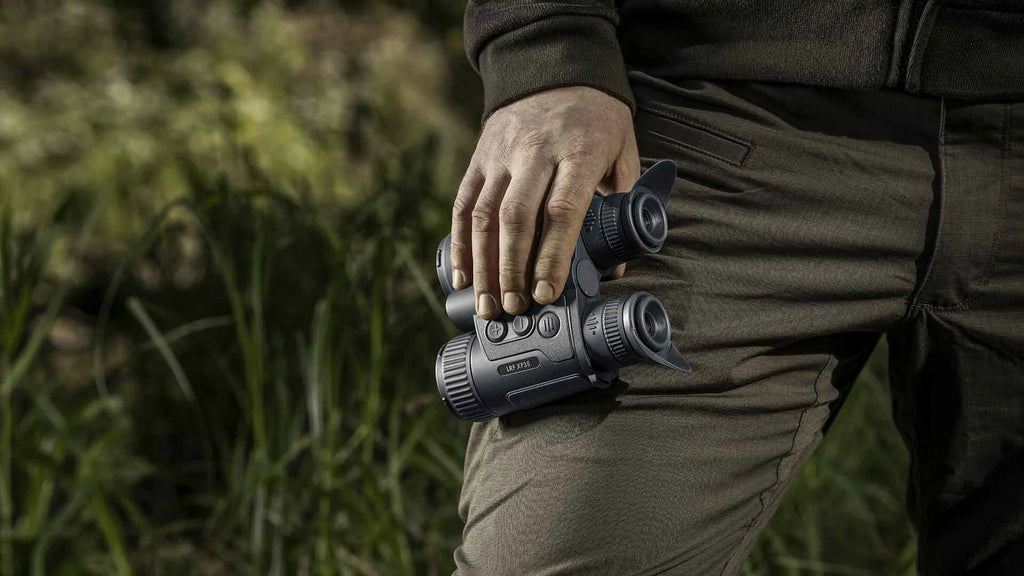 fernglas Pulsar mit Wärmebildtechnik Merger LRF XP35 