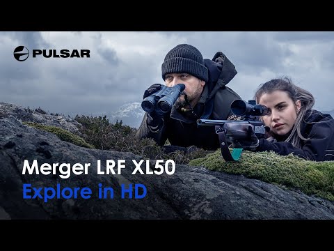 fernglas PULSAR Wärmebildgerät MERGER LRF XL50 mit integriertem Entfernungsmesser 