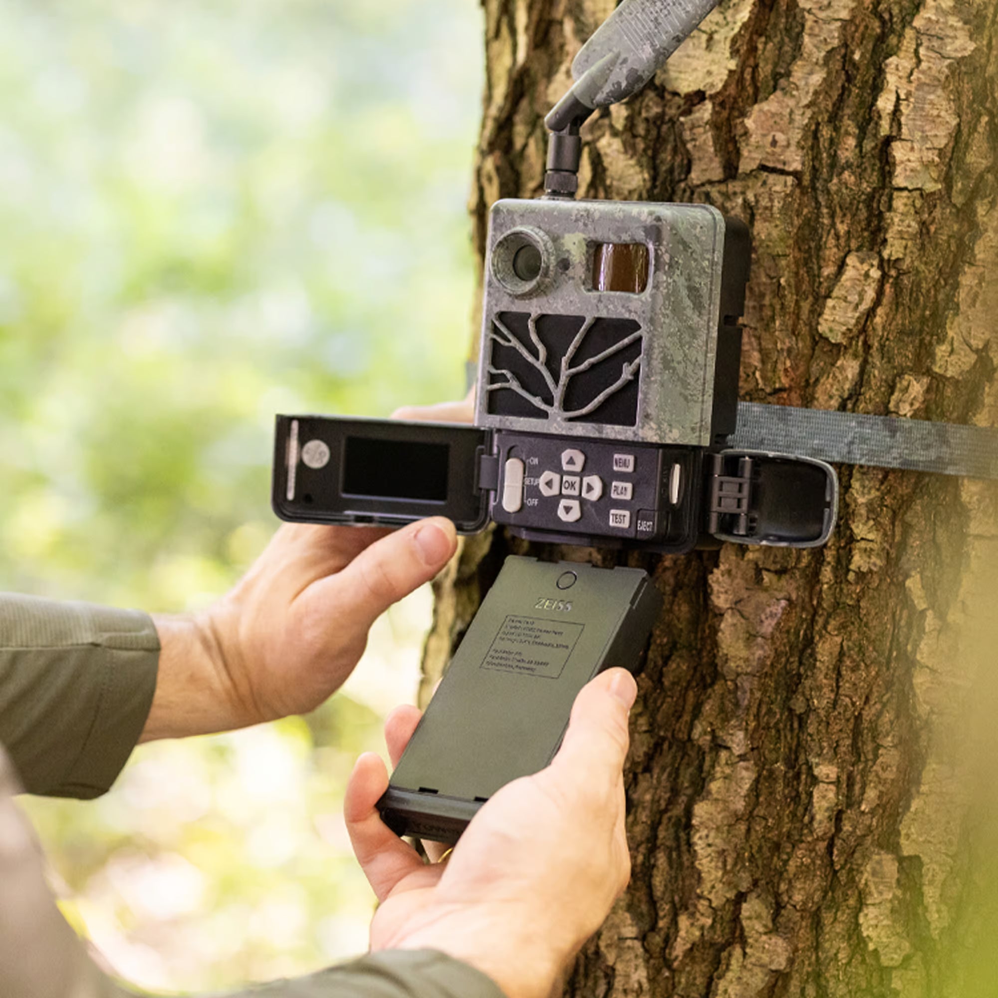 Fotofalle ZEISS Secacam 3 PROMO Pack mit Akku 