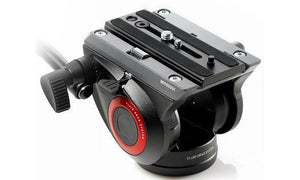 Stativ kite optics ardea CF mit Manfrotto MVH500AH Videoneiger 