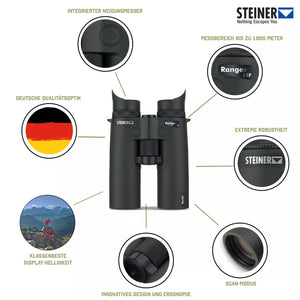 fernglas Steiner Ranger LRF 10x42 Integrierter Entfernungsmesser 